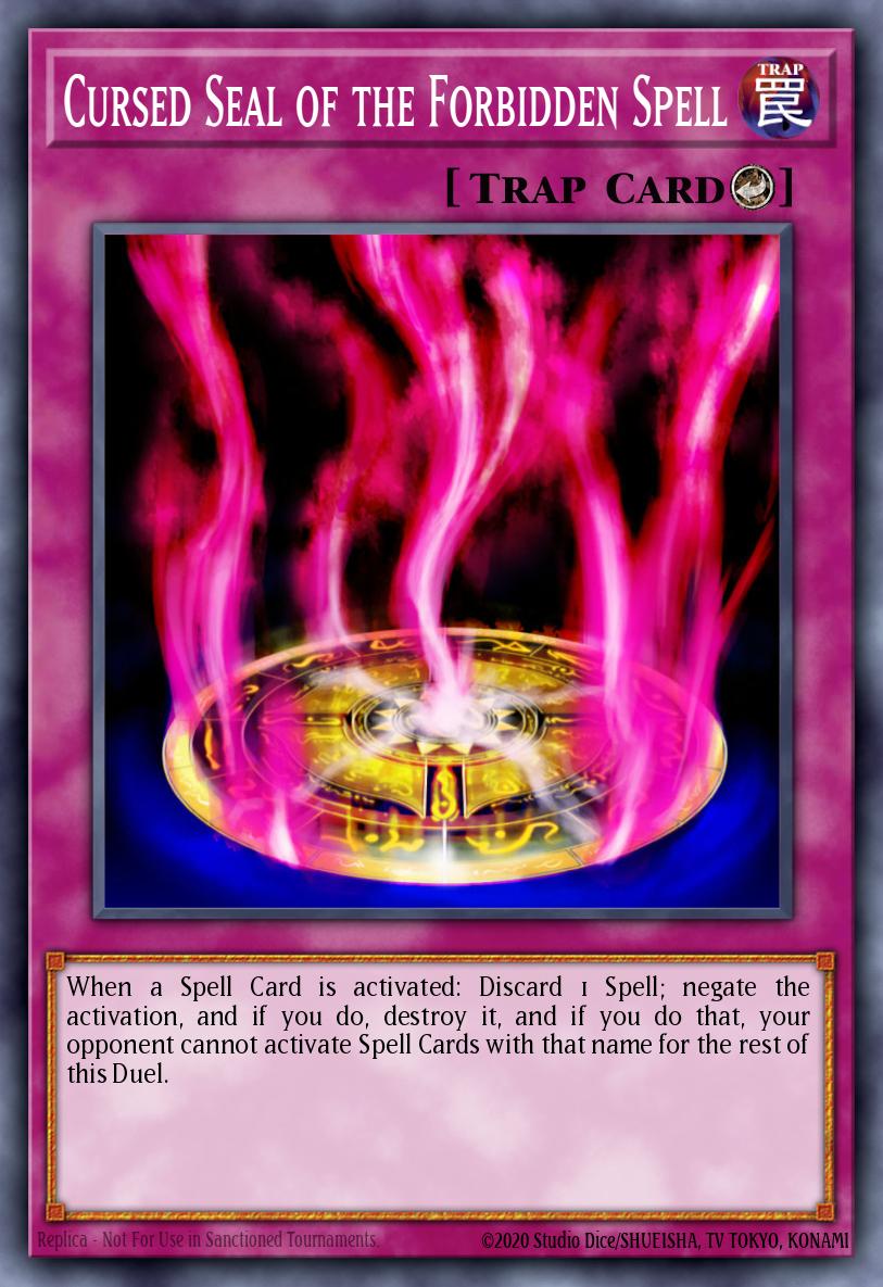 Cursed Seal of the Forbidden Spell card image