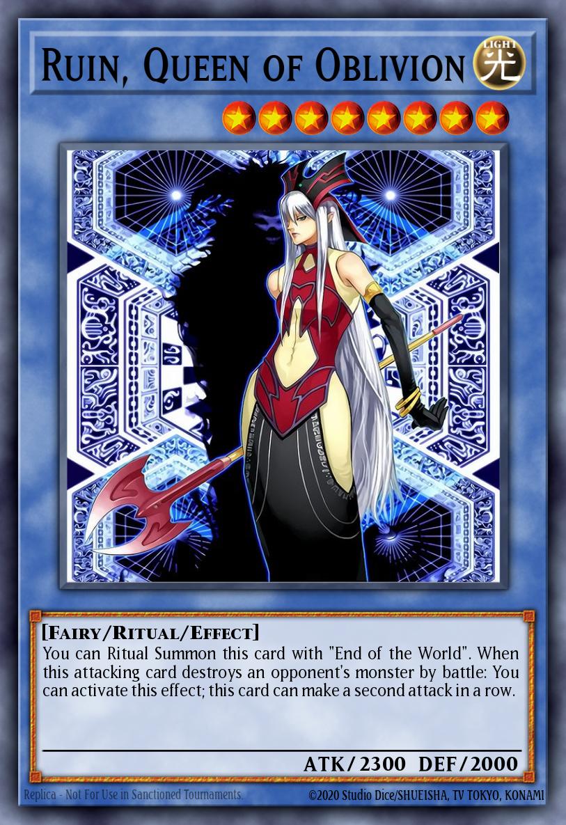 Ruin, Queen of Oblivion card image