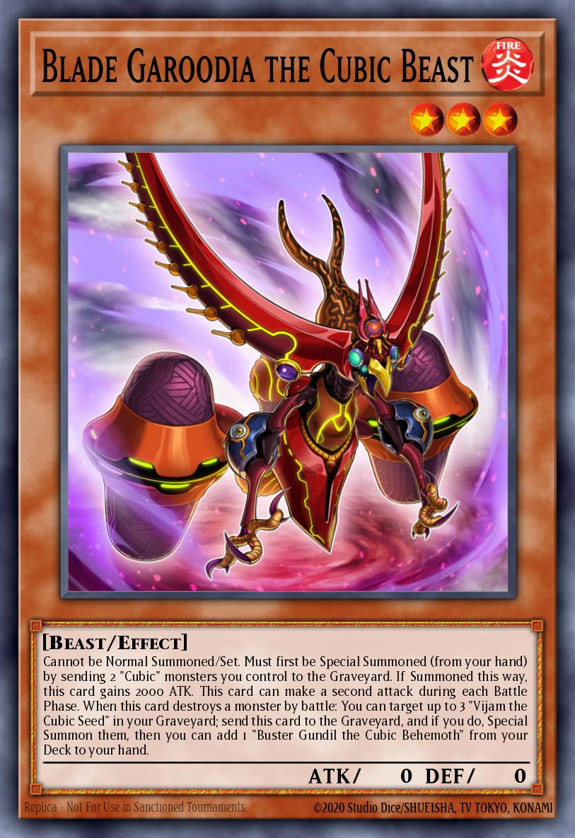 Blade Garoodia the Cubic Beast card image