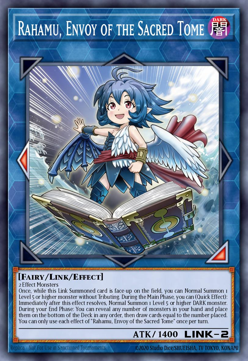 Rahamu, Envoy of the Sacred Tome card image
