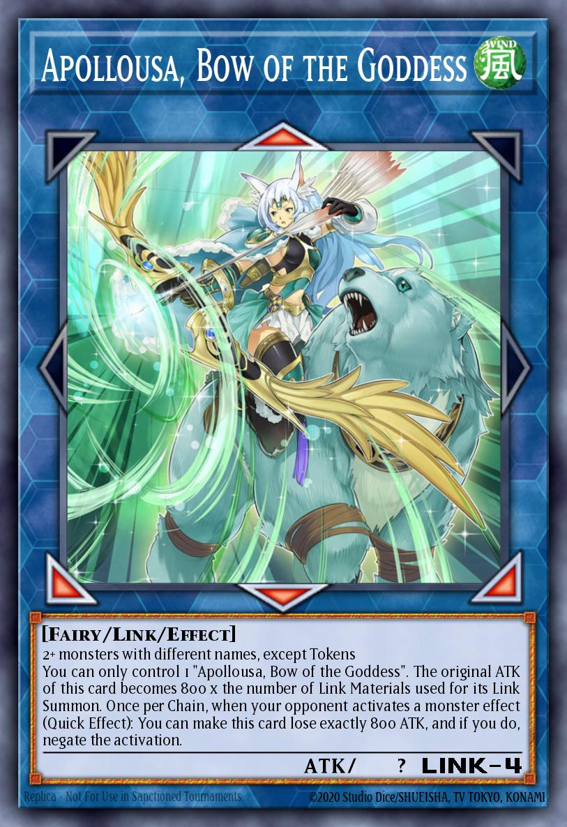 Apollousa, Bow of the Goddess card image
