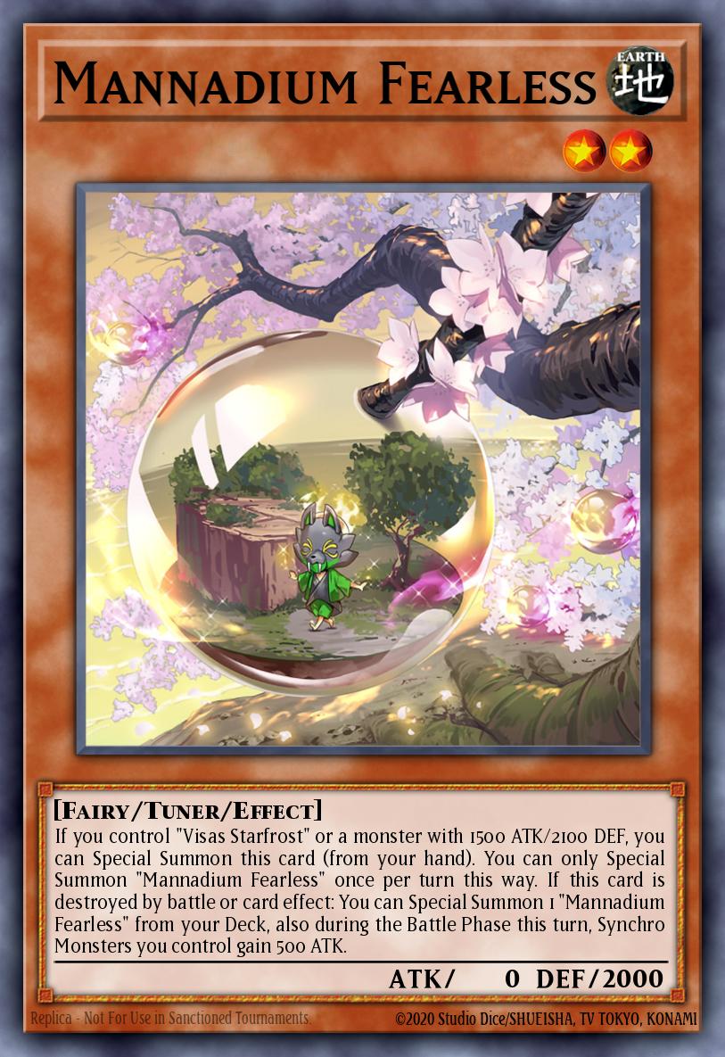 Mannadium Fearless card image