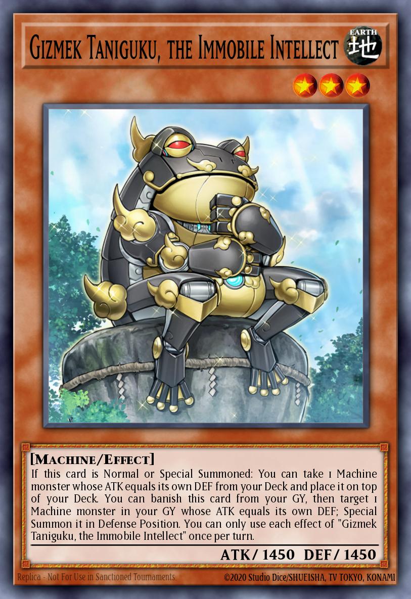 Gizmek Taniguku, the Immobile Intellect card image