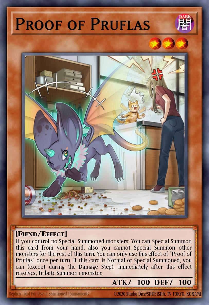 Proof of Pruflas card image