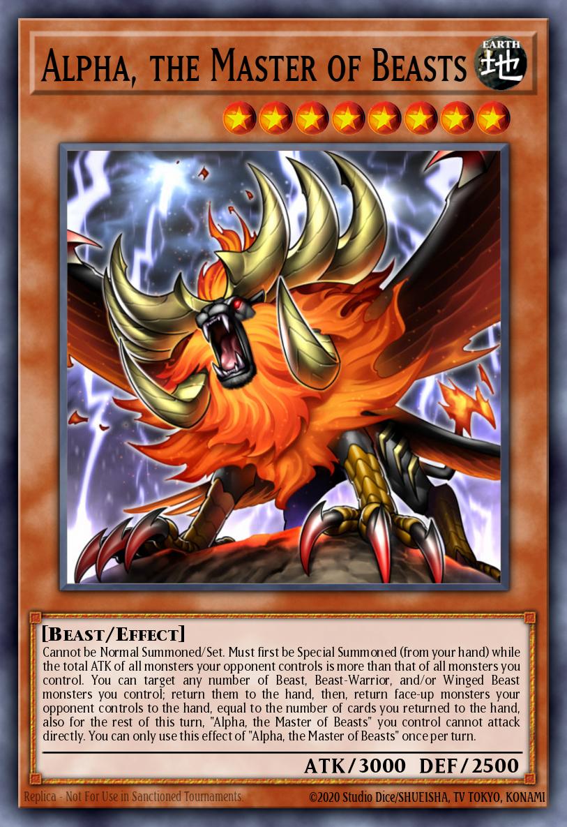 Alpha, the Master of Beasts card image
