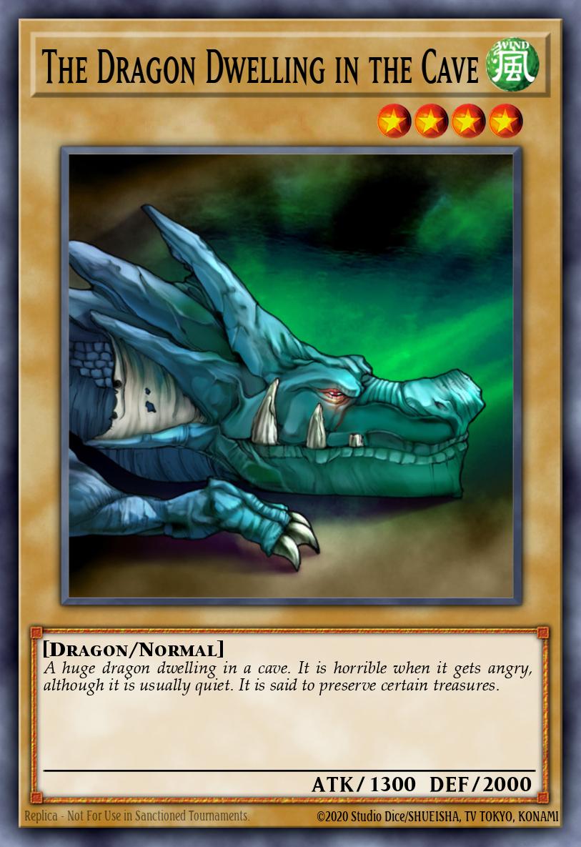 The Dragon Dwelling in the Cave card image