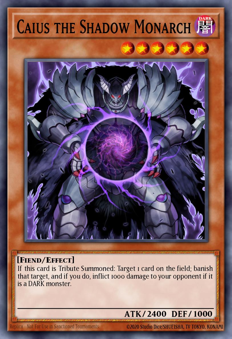 Caius the Shadow Monarch card image