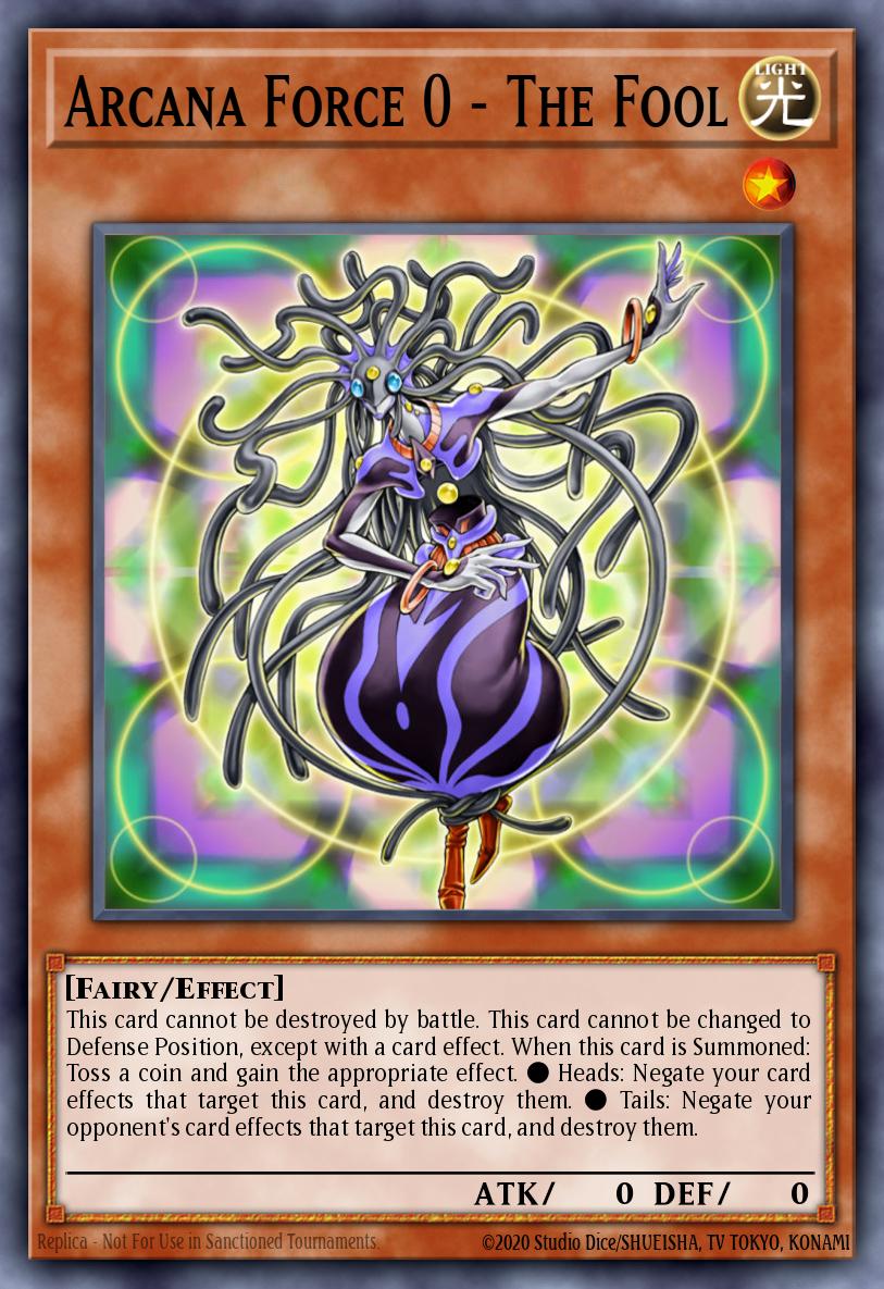 Arcana Force 0 - The Fool card image