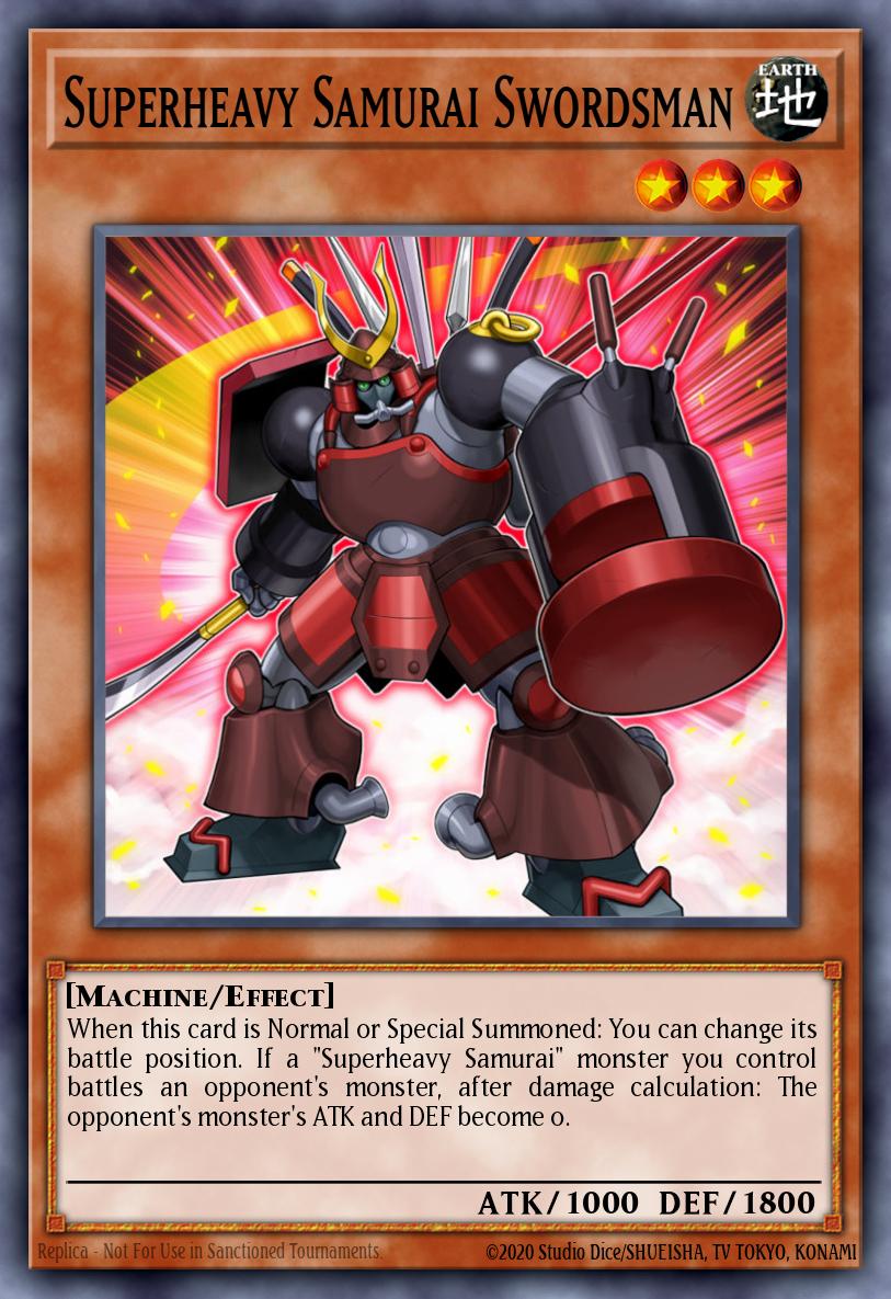 Superheavy Samurai Swordsman card image
