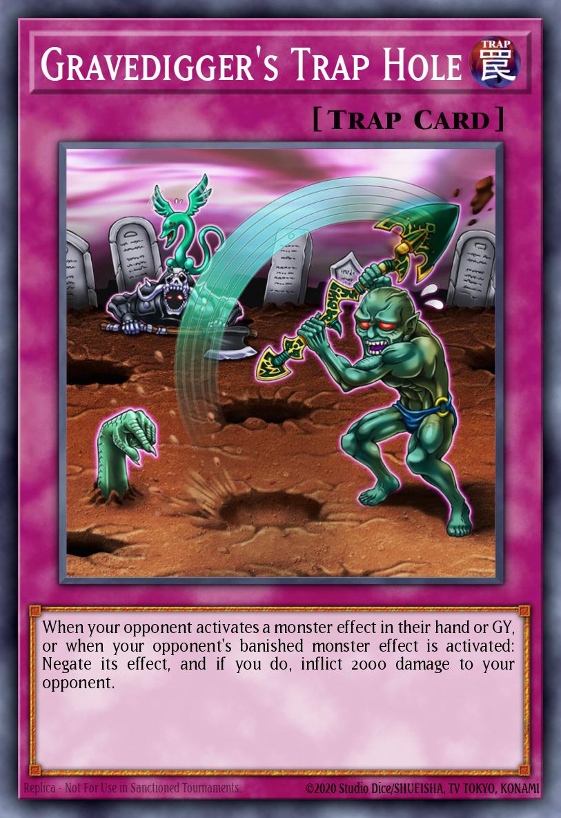Gravedigger's Trap Hole card image