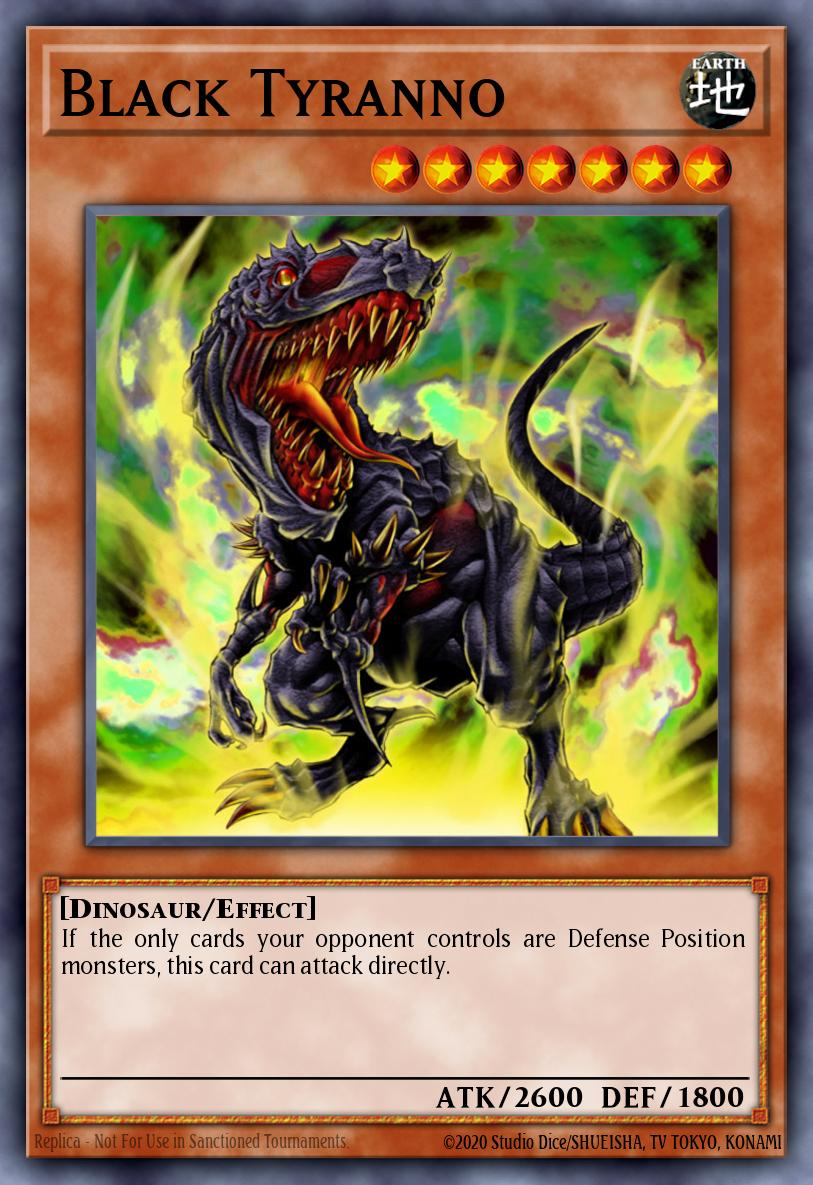 Black Tyranno card image