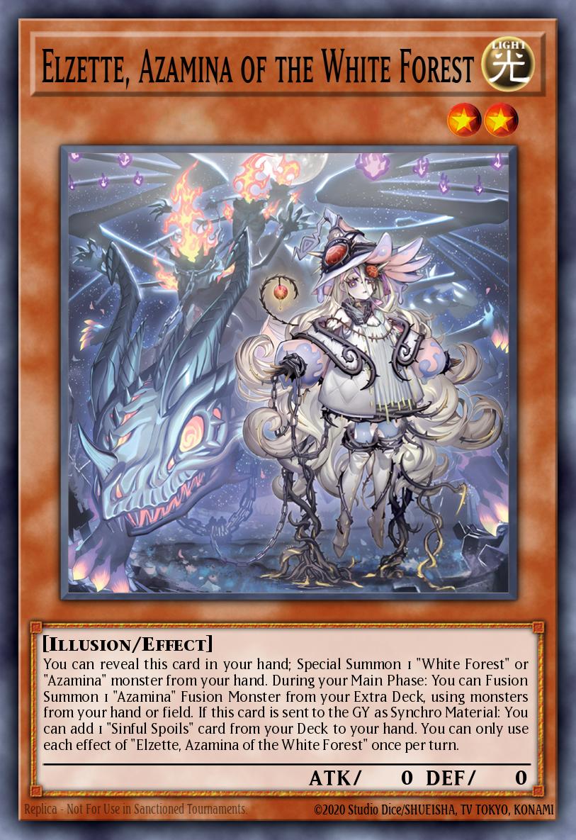 Elzette, Azamina of the White Forest card image
