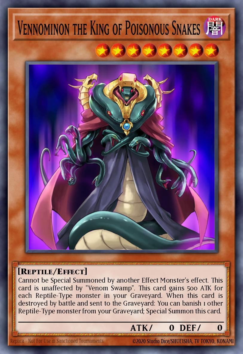 Vennominon the King of Poisonous Snakes card image