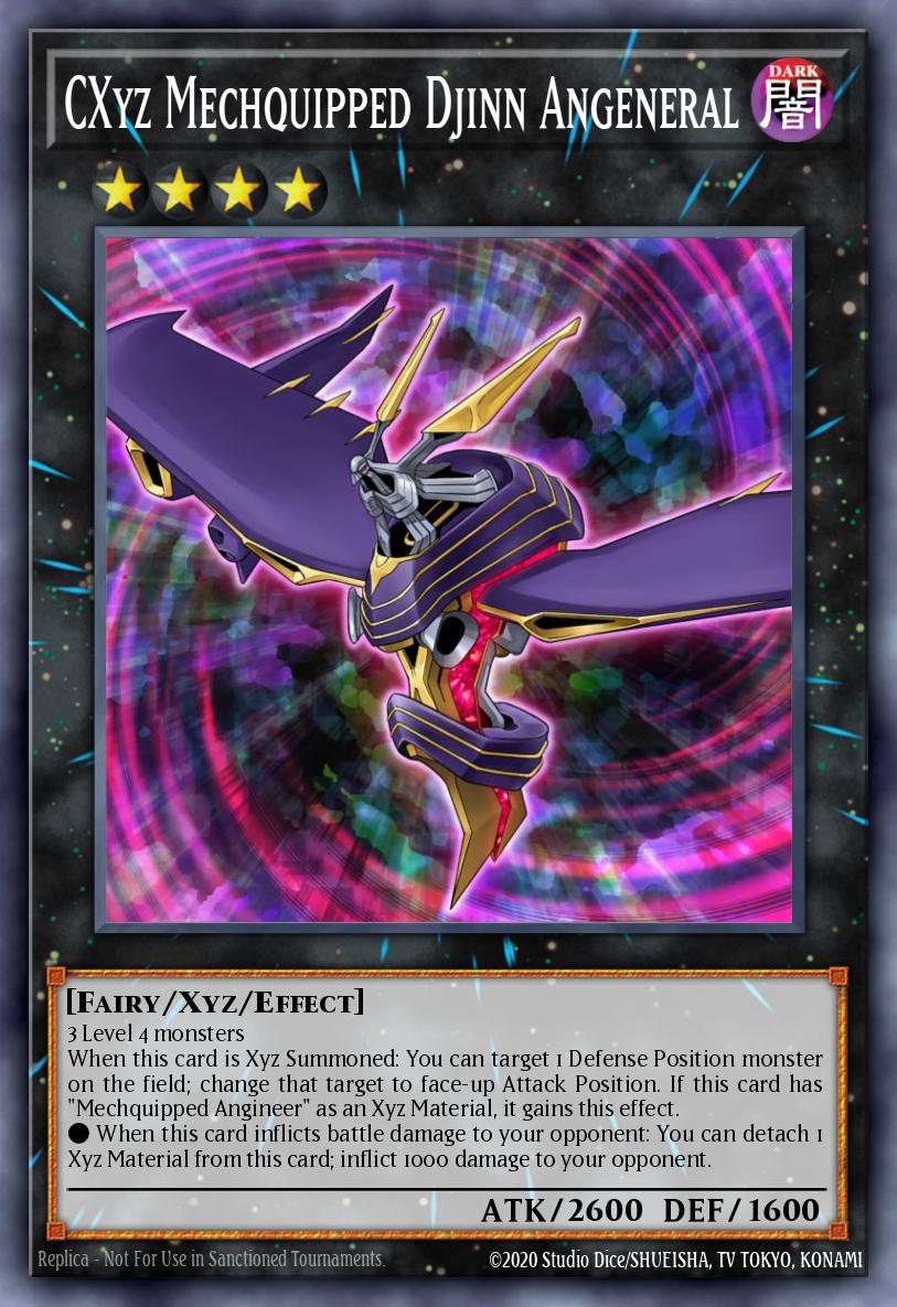 CXyz Mechquipped Djinn Angeneral card image