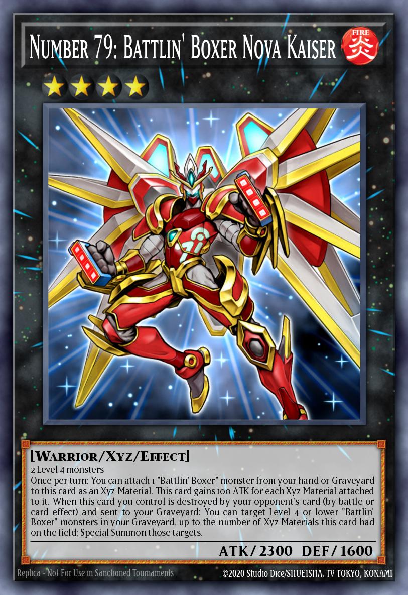 Number 79: Battlin' Boxer Nova Kaiser card image