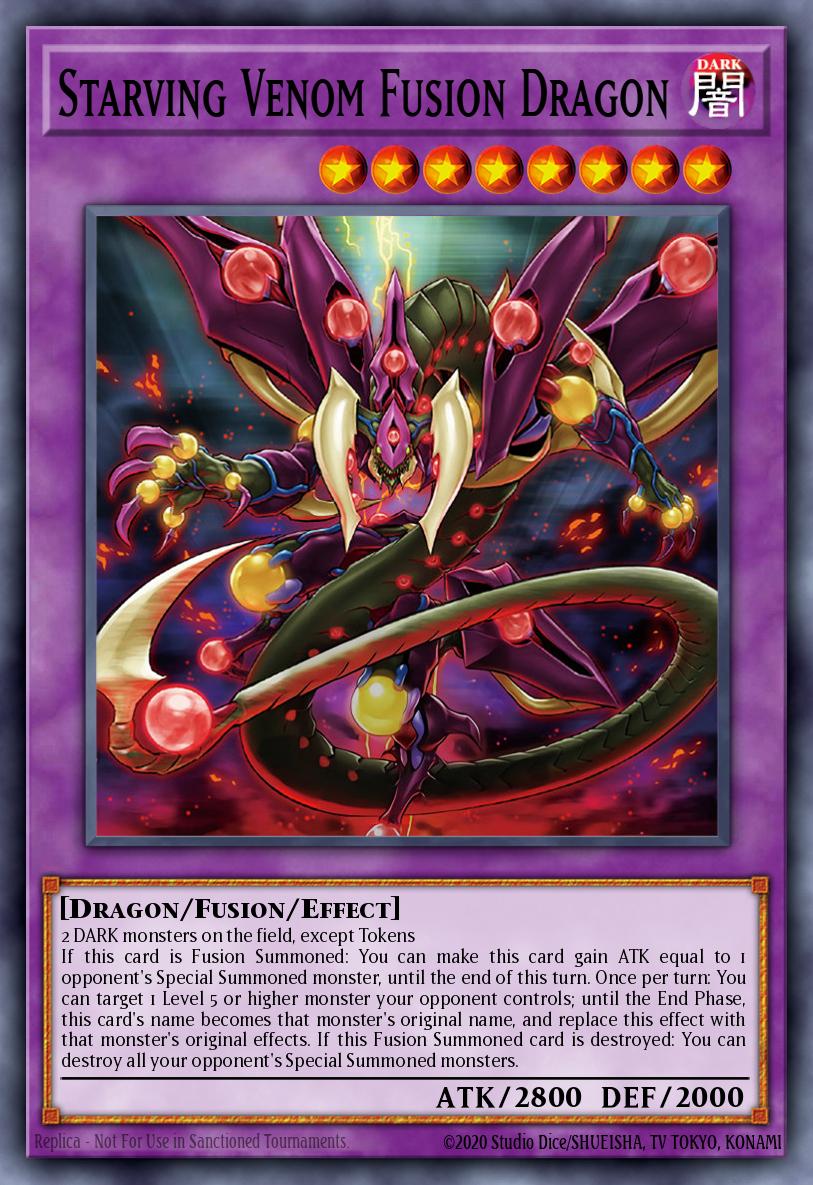 Starving Venom Fusion Dragon card image