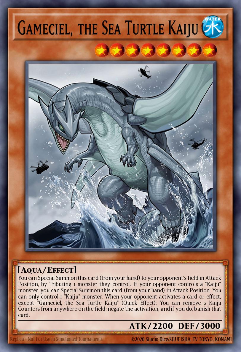 Gameciel, the Sea Turtle Kaiju card image
