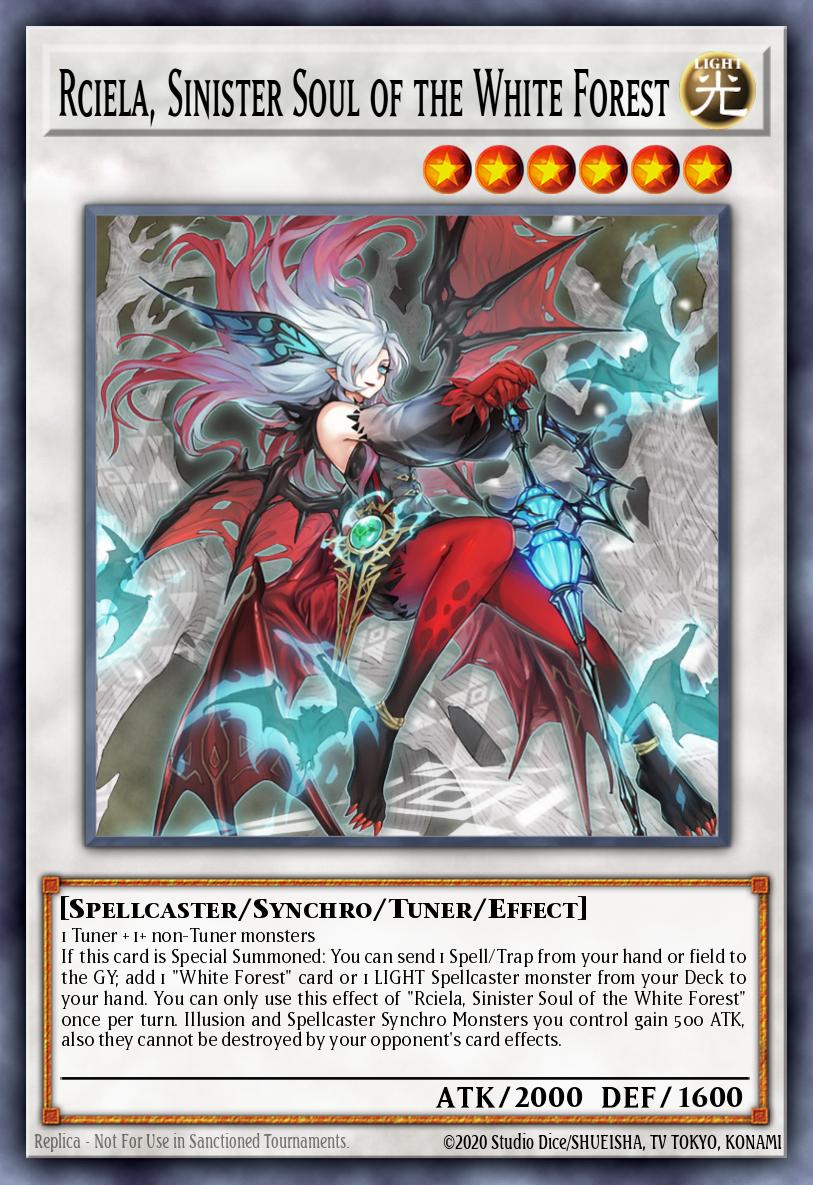 Rciela, Sinister Soul of the White Forest card image