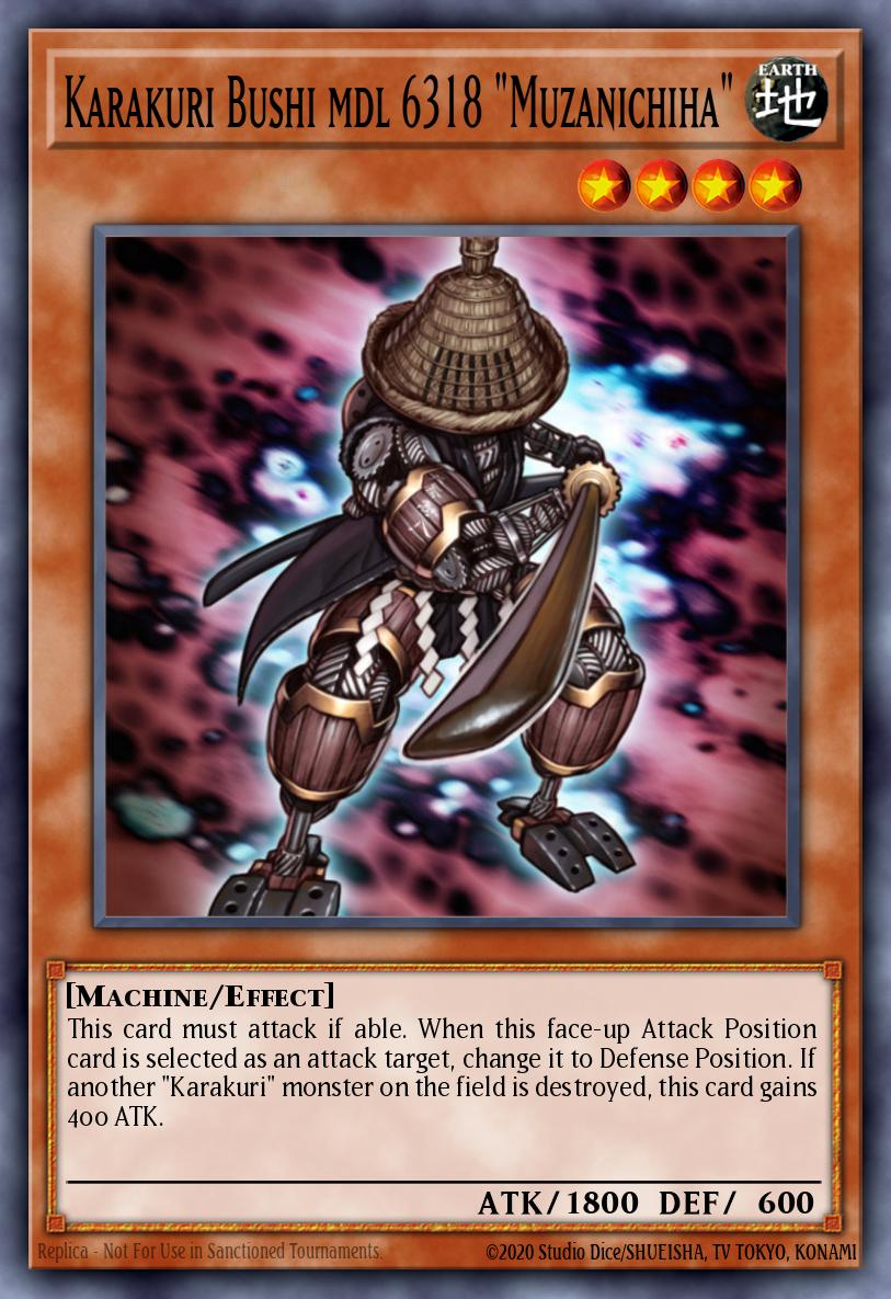 Karakuri Bushi mdl 6318 "Muzanichiha" card image