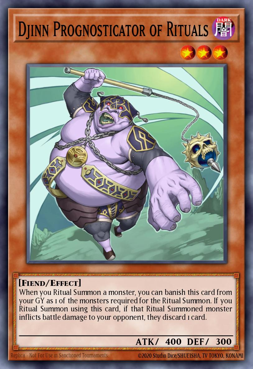 Djinn Prognosticator of Rituals card image