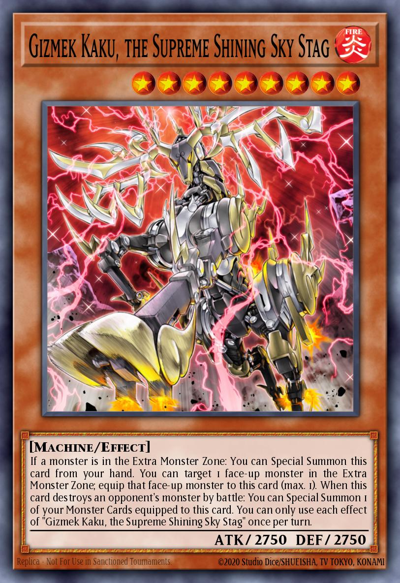 Gizmek Kaku, the Supreme Shining Sky Stag card image