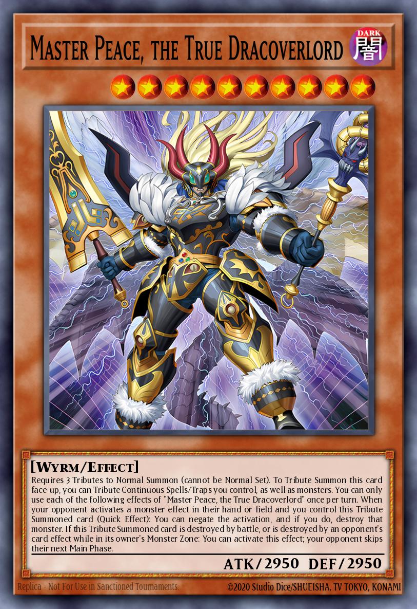 Master Peace, the True Dracoverlord card image