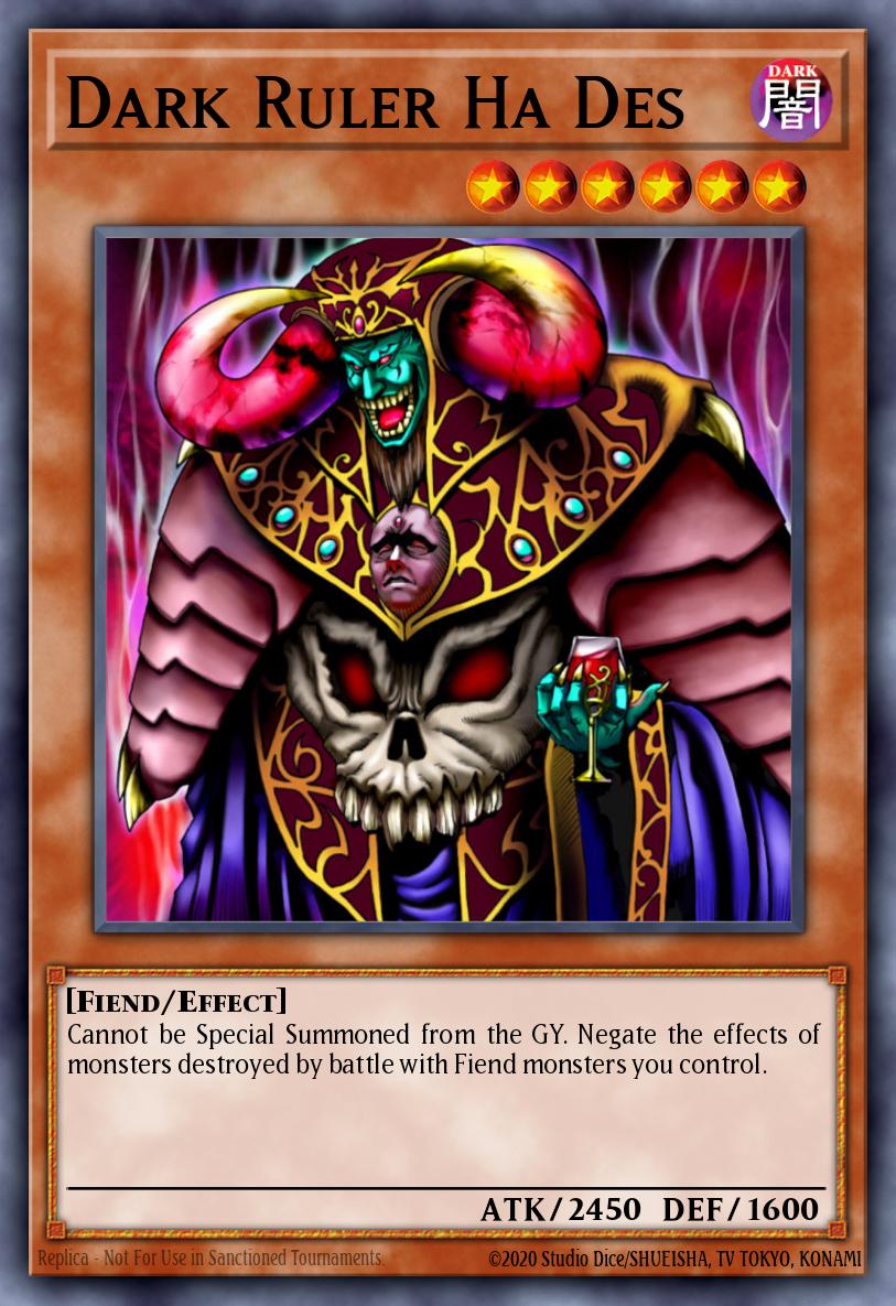 Dark Ruler Ha Des card image