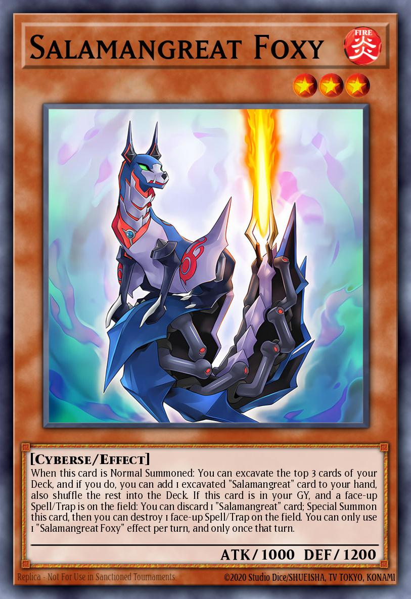 Salamangreat Foxy card image