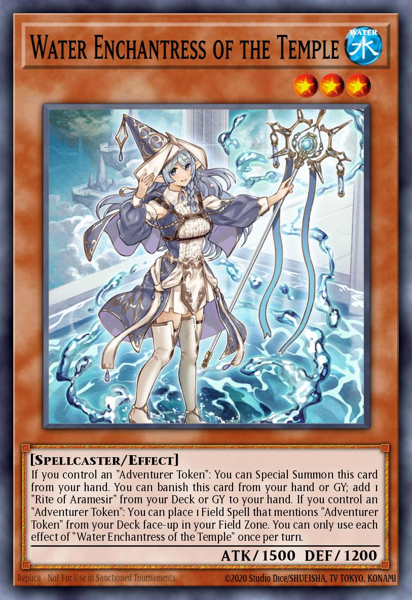 Water Enchantress of the Temple card image