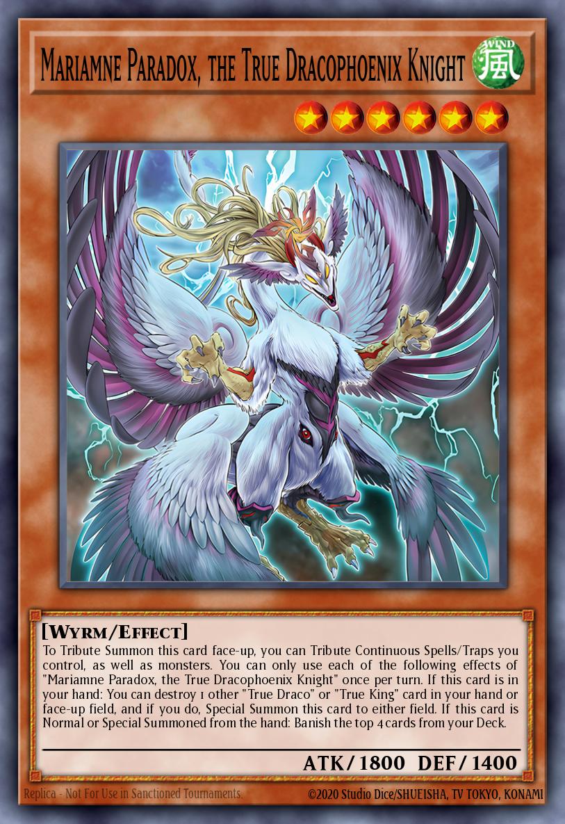 Mariamne Paradox, the True Dracophoenix Knight card image
