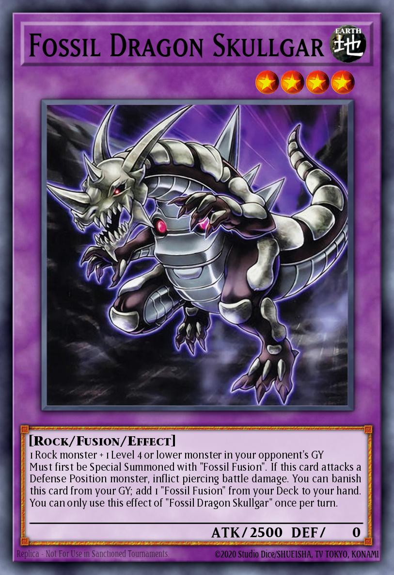 Fossil Dragon Skullgar card image