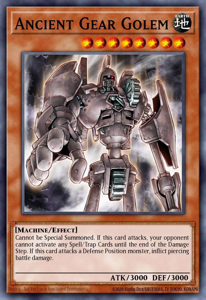 Ancient Gear Golem card image