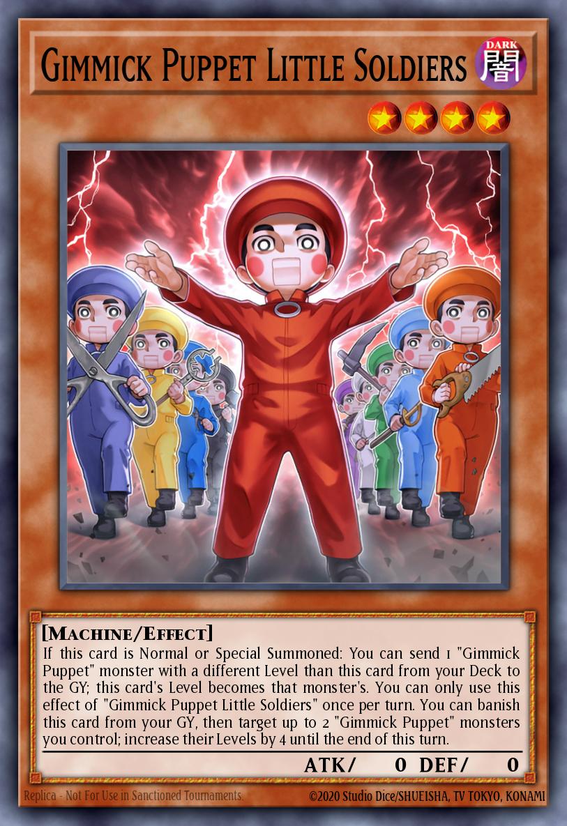 Gimmick Puppet Little Soldiers card image