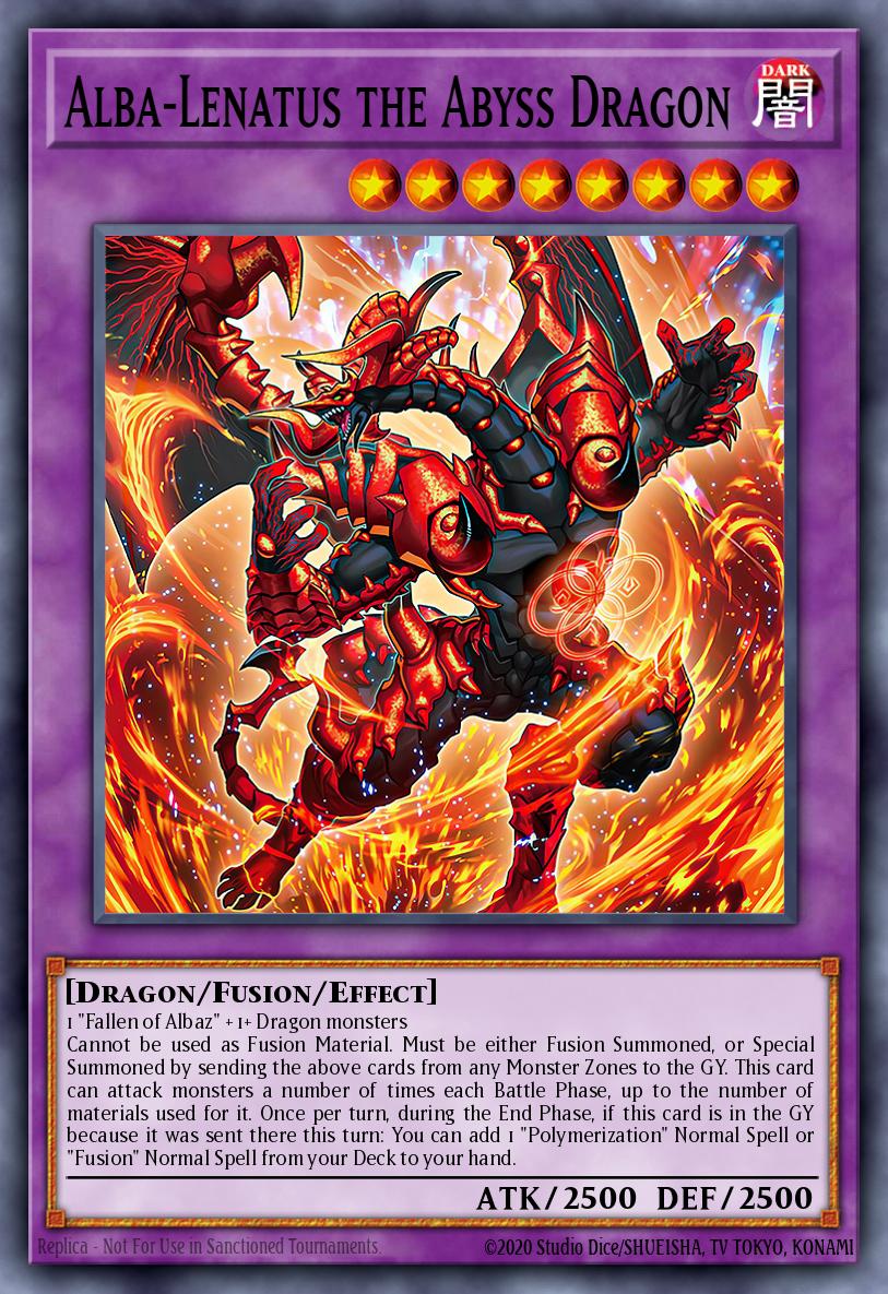 Alba-Lenatus the Abyss Dragon card image