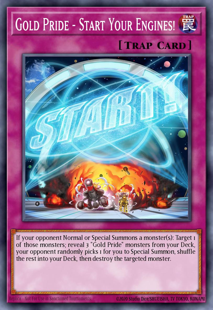 Gold Pride - Start Your Engines! card image