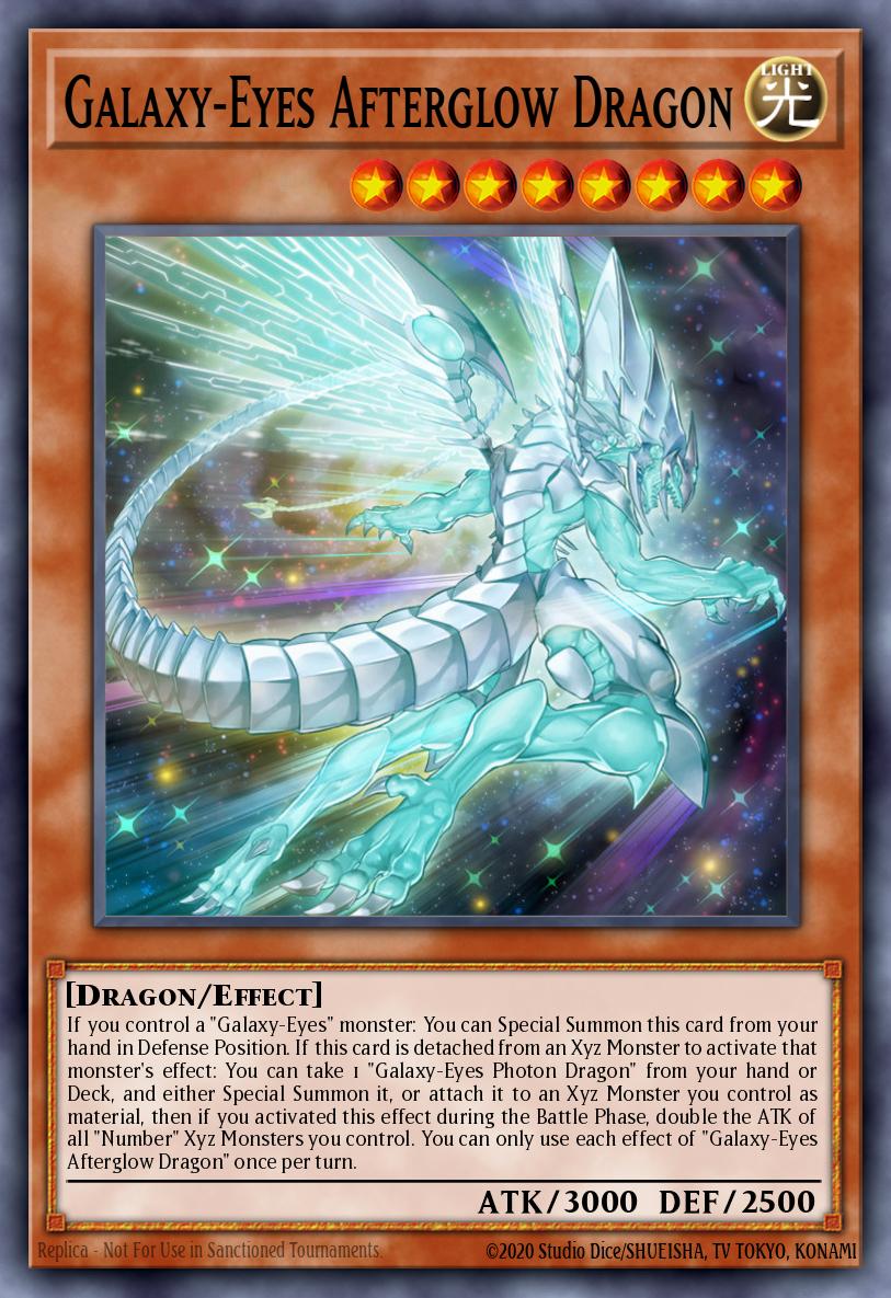 Galaxy-Eyes Afterglow Dragon card image