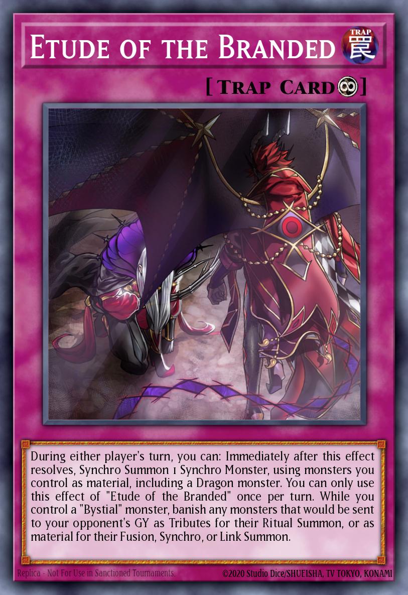 Etude of the Branded card image