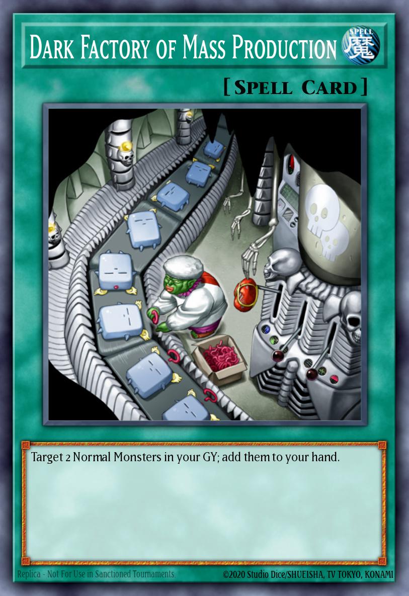 Dark Factory of Mass Production card image