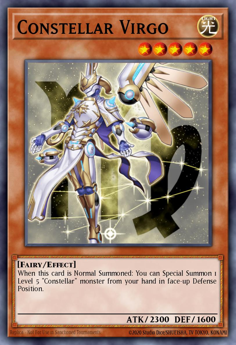 Constellar Virgo card image