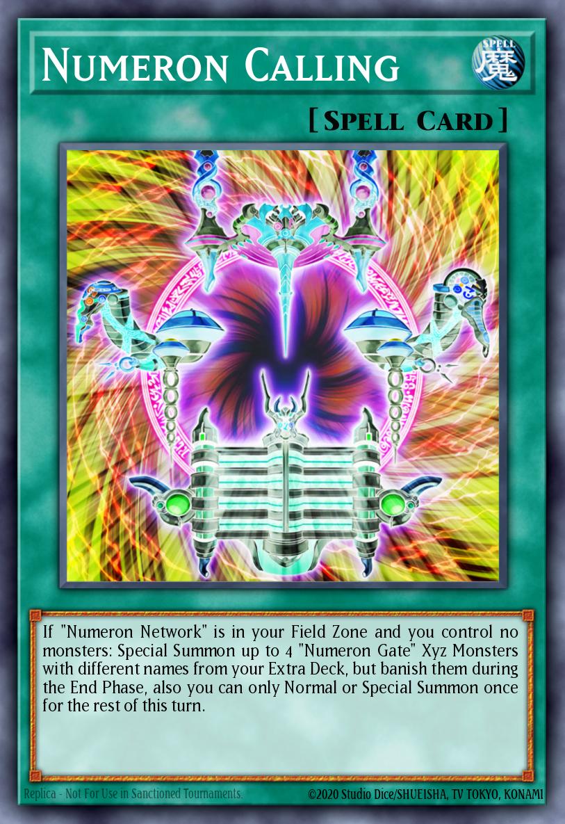 Numeron Calling card image