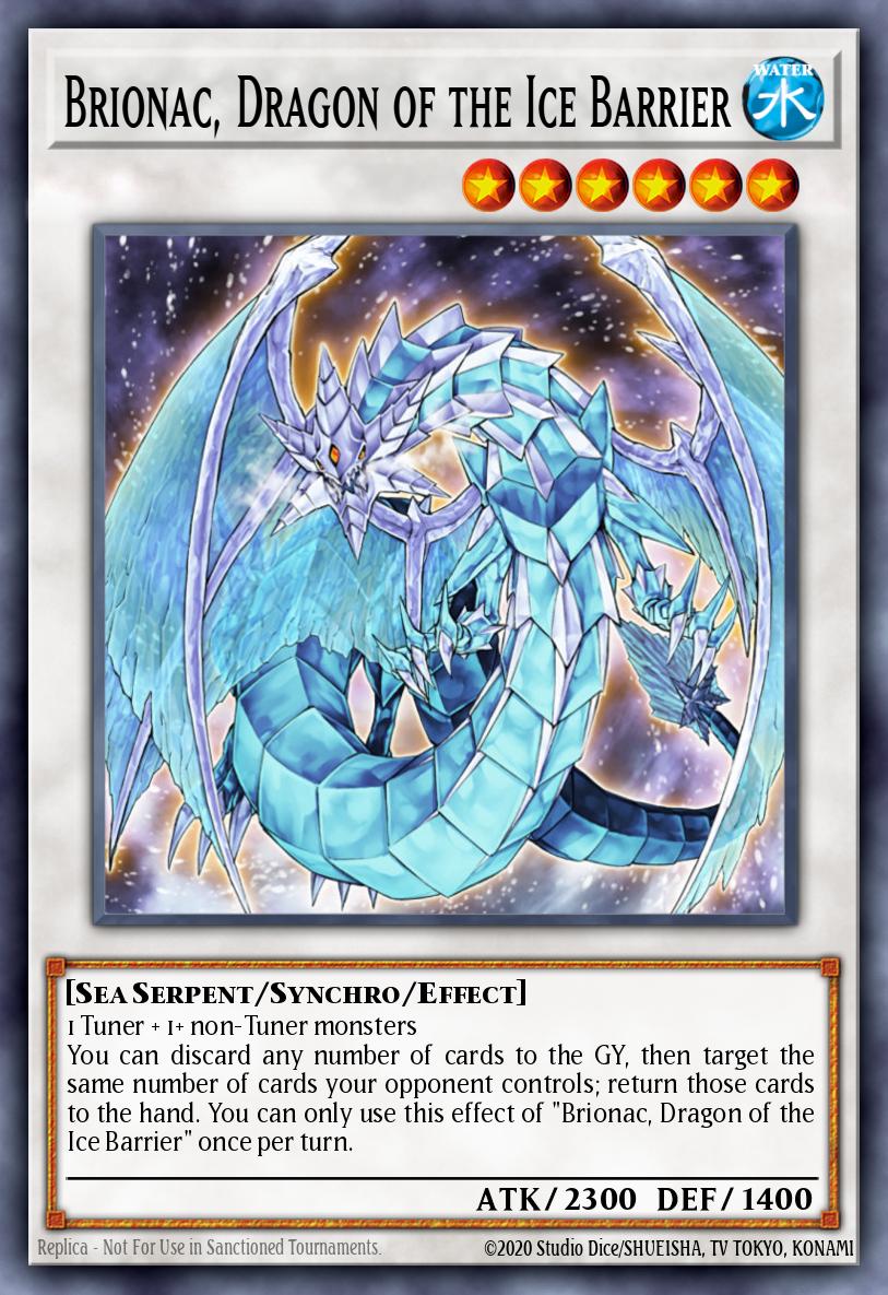 Brionac, Dragon of the Ice Barrier card image