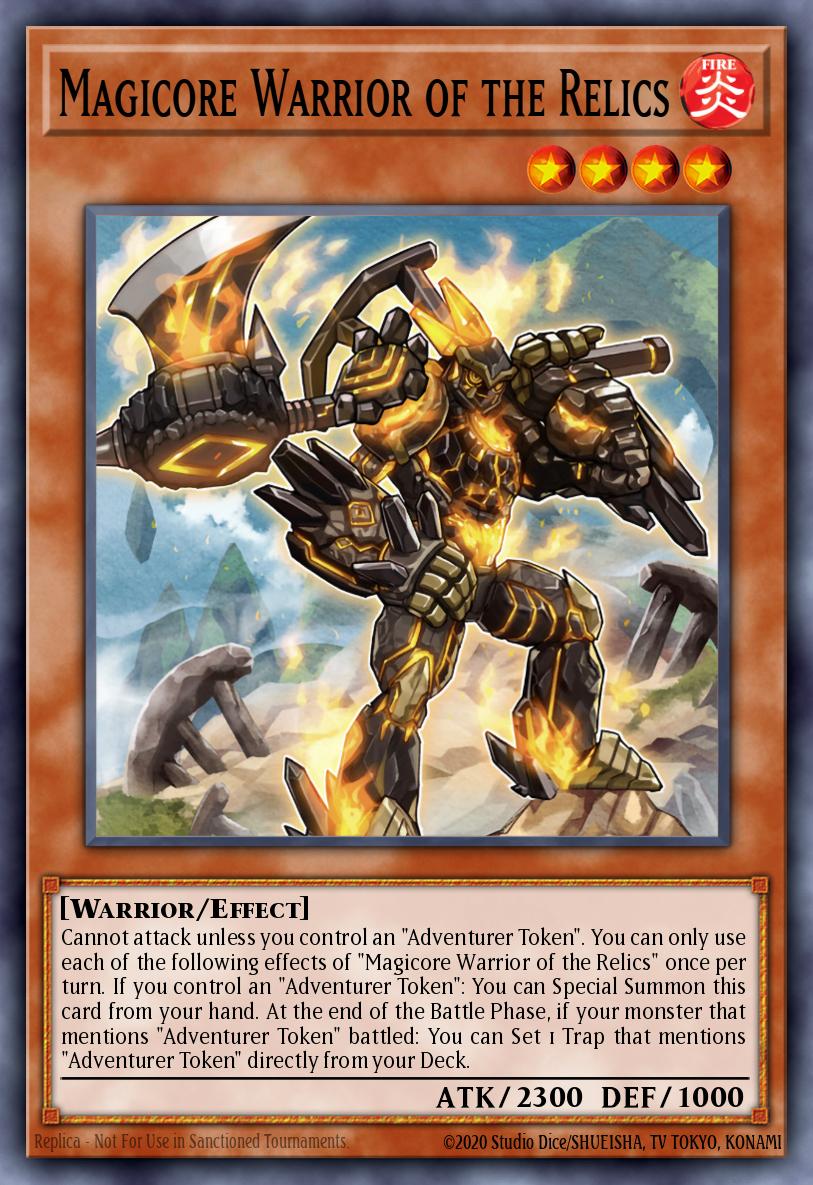Magicore Warrior of the Relics card image
