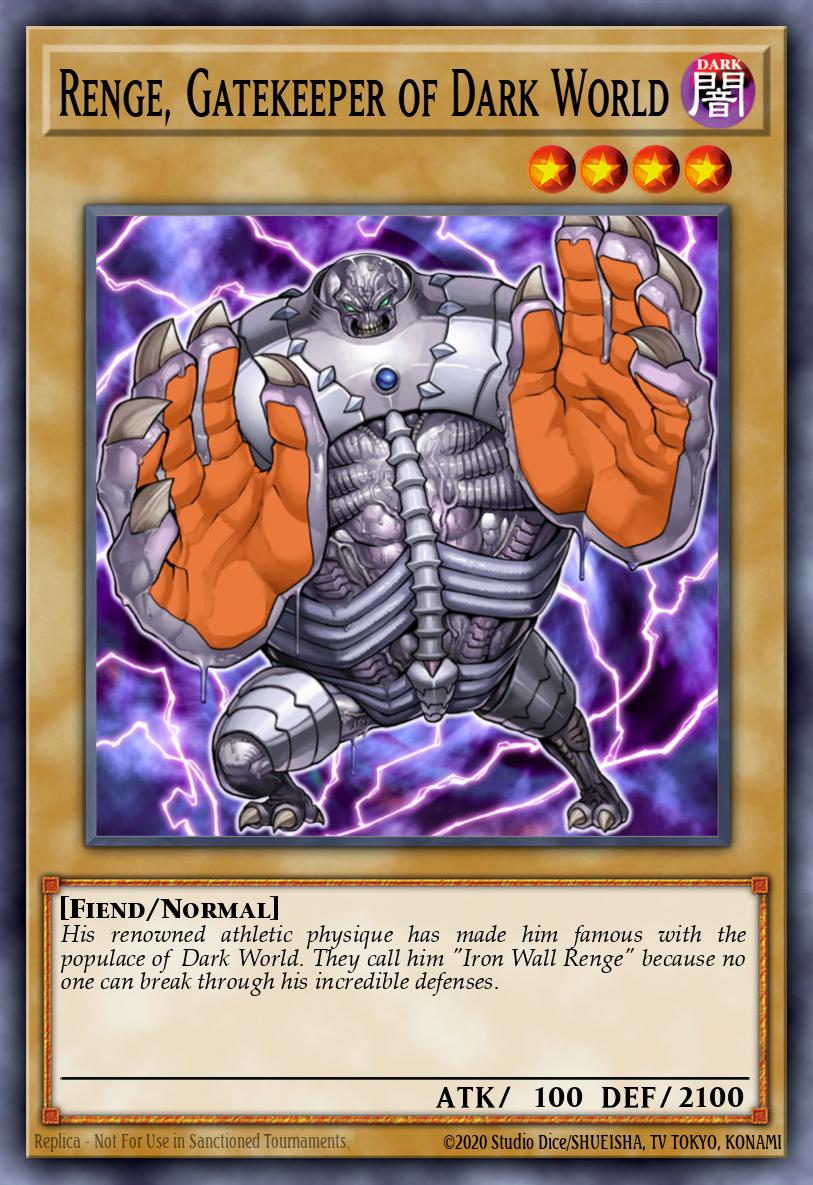Renge, Gatekeeper of Dark World card image
