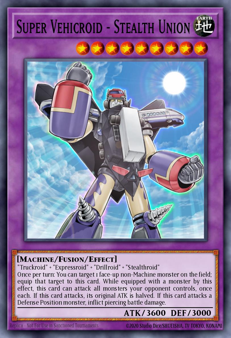 Super Vehicroid - Stealth Union card image