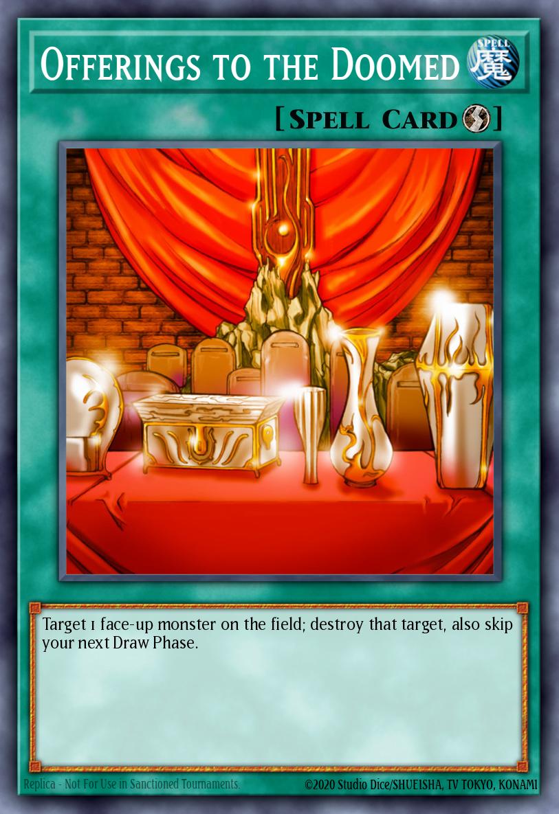 Offerings to the Doomed card image