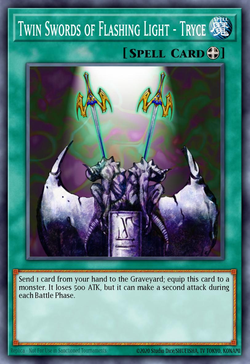 Twin Swords of Flashing Light - Tryce card image