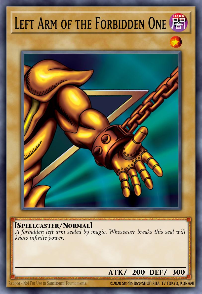 Left Arm of the Forbidden One card image
