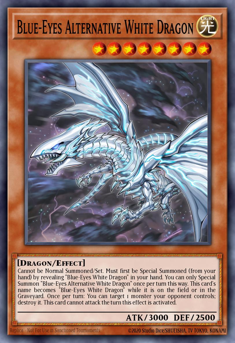 Blue-Eyes Alternative White Dragon card image