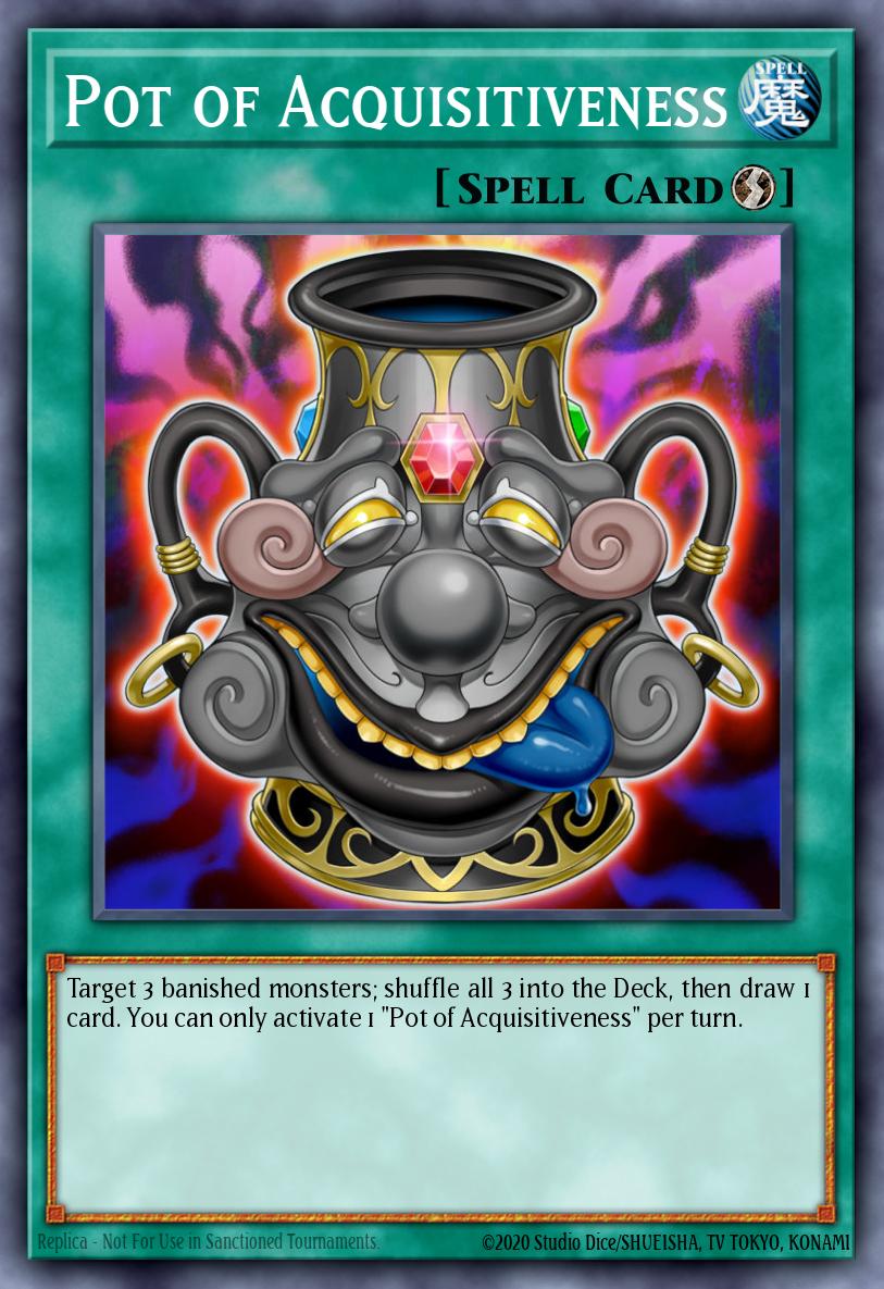Pot of Acquisitiveness card image