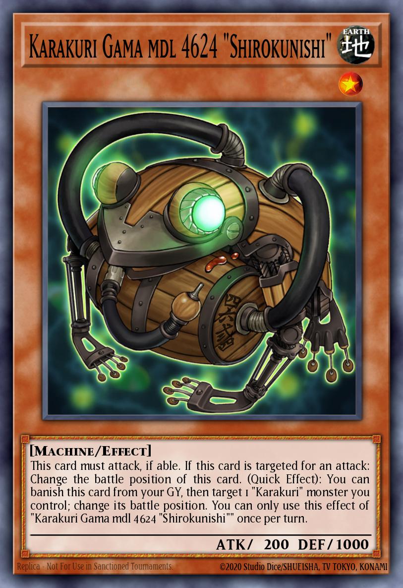 Karakuri Gama mdl 4624 "Shirokunishi" card image